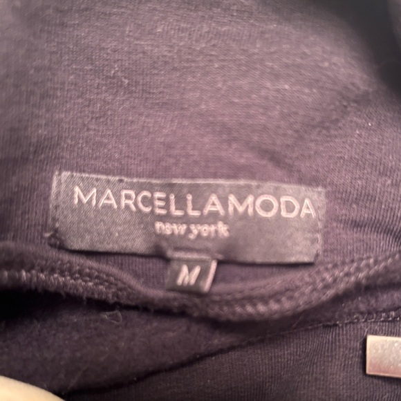 MarcellaModa / Marcella NYC  zip sleeve sweatshirt dress - Picture 5 of 5